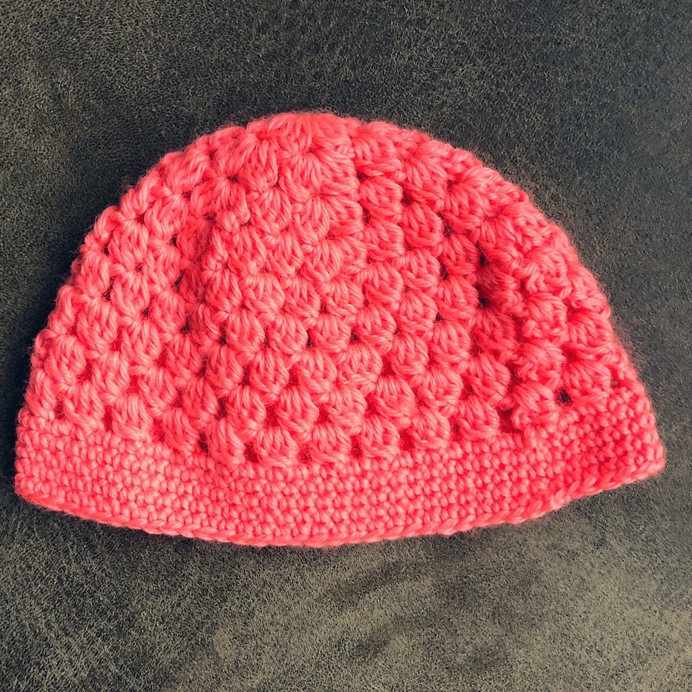 Handmade Crochet Knit Bennie Hat
